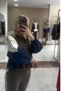 Color Blok Mix Takım - Lacivert Kahve