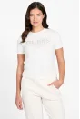 Melisa Önal | Guess Kadın Kısa Kol Tshirt - Beyaz