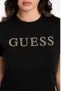 Melisa Önal | Guess Kadın Kısa Kol Tshirt - Siyah