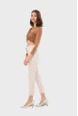Melisa Önal | Zra Model Piliseli Pantolon - Taş