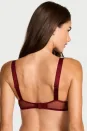 Victoria Secret Taşlı Dantelli Takım - Bordo