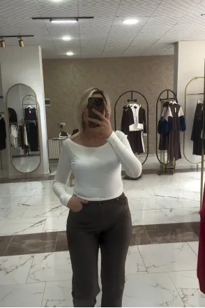 Zra Premium Kalite Mumlu Jean - Acı Kahve 