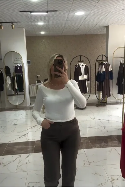 Zra Premium Kalite Mumlu Jean - Acı Kahve 