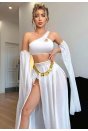 Kadın Fantazi Beyaz Özel Tasarım Harem Kostüm 2274