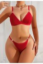 Kadın Kırmızı Mayo Bikini 5184