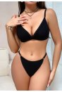 Kadın Siyah Mayo Bikini 5183