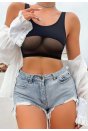 Kadın Siyah Çapraz Ip Detaylı Şık Bikini Takımı