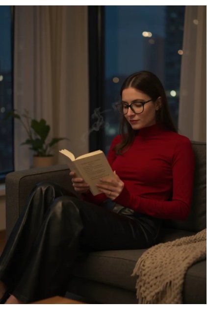 Kadın Bordo Parmak Detaylı Esnek Uzun Kollu Body